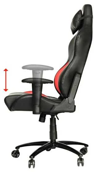 Red Fighter Žaidimų kėdė Raudona Fighter C2 Gaming Chair, Juoda