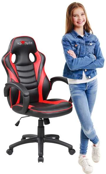 Red Fighter Žaidimų kėdė Raudona Fighter C6 Gaming Chair, Raudona