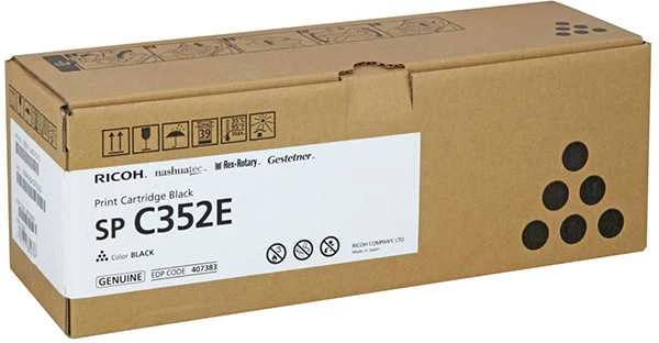 Ricoh SPC352E (408215, 407383) Lazerinė kasetė, Juoda