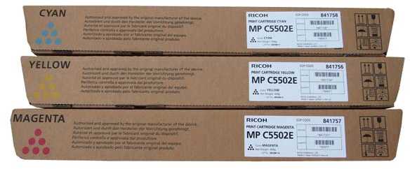 Ricoh Toneris MP C5502 Geltona Geltona (842021) 841756
