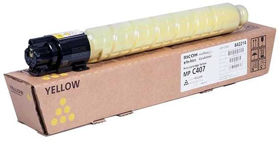 Ricoh MP C407 (842214) Lazerinė kasetė, Geltona