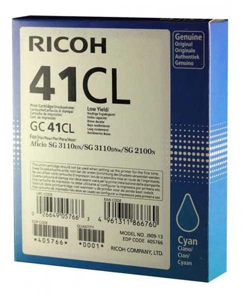 Ricoh Cart. GC41 Low (405766), žydra kasetė