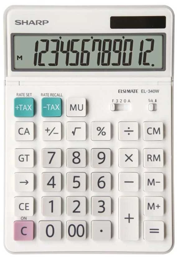 Skaičiuotuvas Sharp EL-340W