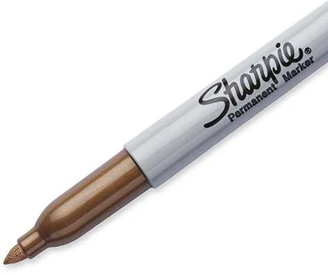 „Sharpie Metallic“ auksinis žymeklis, pakuotėje – 1986003