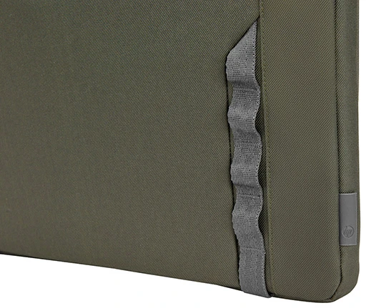 HP Modular 14 Sleeve/Top Load su rankenomis/peties dirželiu, Vanduo Resistant - Dark Olive Žalias