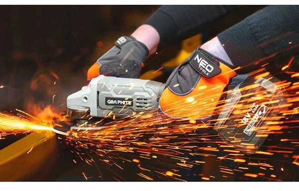 Graphite Šlifuoklis katowa akumuliatorinė Energy+ 125mm