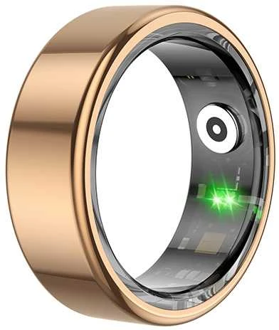Powerton Smart RING auksinė, pulsas, sotis, miego