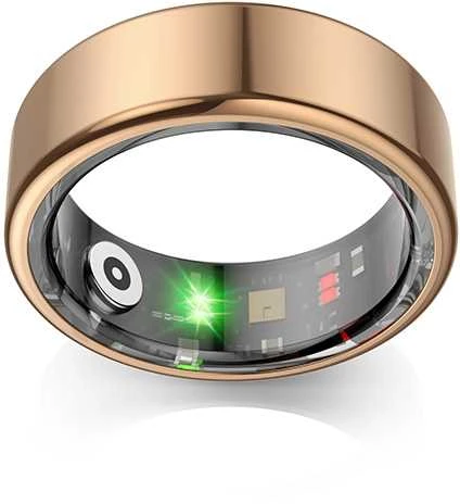 Powerton Smart RING auksinė, pulsas, sotis, miego