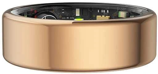 Powerton Smart RING auksinė, pulsas, sotis, miego