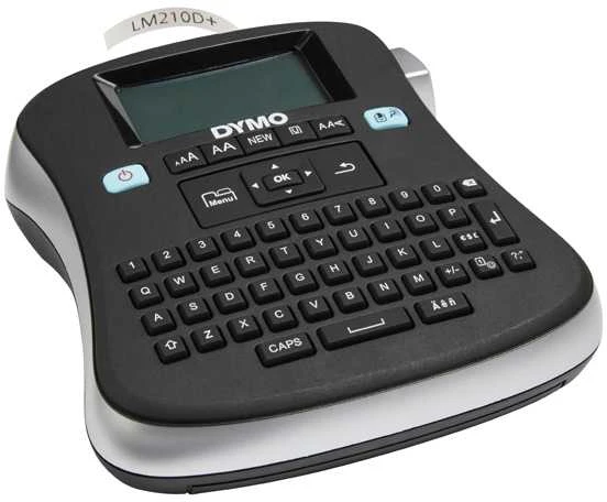 Spausdintuvas Dymo Label Manager 210D, žymėjimo mašina su QWEERTY klaviatūra, juodas / S0784430