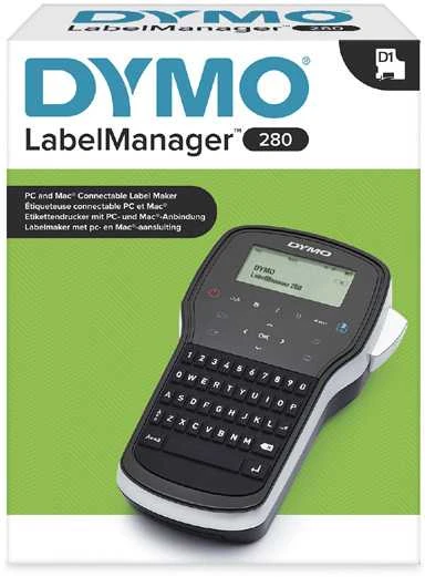 DYMO LabelManager 280 etikečių spausdintuvas Perkėlimas terminiu būdu D1 QWERTY