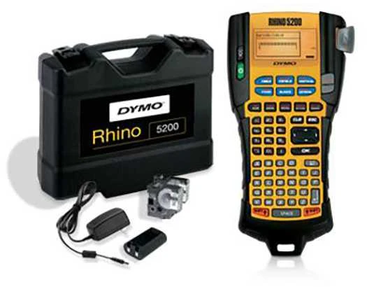 DYMO RHINO 5200 Kit etikečių spausdintuvas Perkėlimas terminiu būdu 180 x 180 DPI ABC