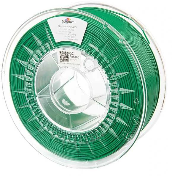 ASA 275 miškinio žalumo 3D plastiko ritė