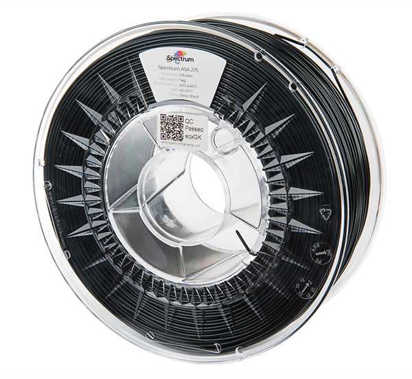 Spectrum Filamentas ASA 275 1.75 mm 1kg - Deep Juodas