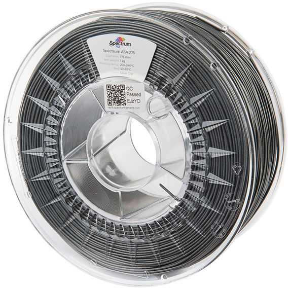 Spectrum Kaitinamasis siūlas ASA 275 1.75 mm 1kg - Sidabrinis Star
