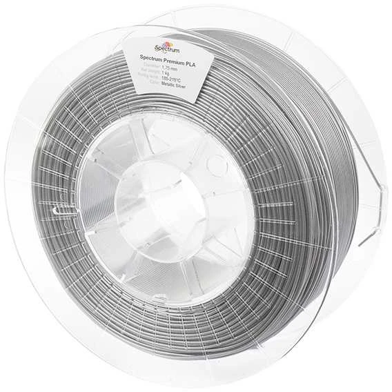 Spectrum PLA sidabrinis 1.75 mm filamentas ritėje
