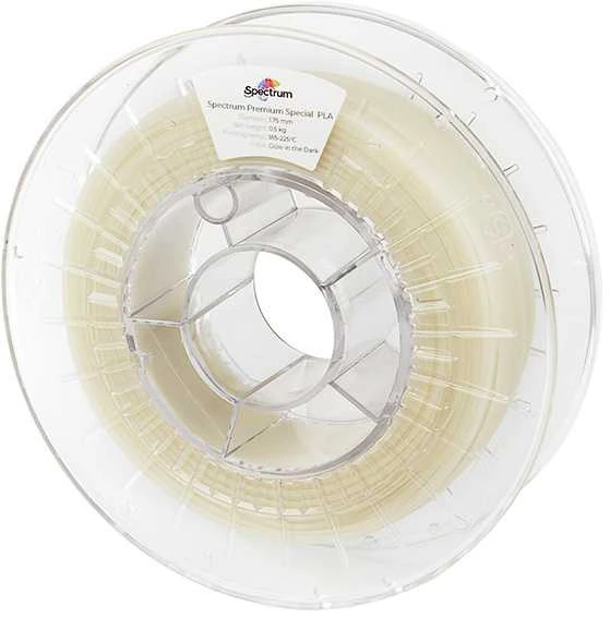 Spectrum PLA šviečiantis 3D siūlas 0.5kg riteje