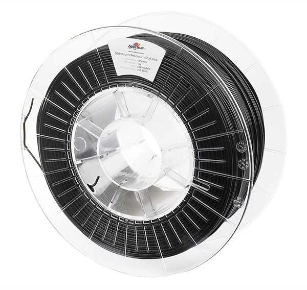 Plastikas Spectrum PLA Pro 1.75mm 1kg - Deep Juodas