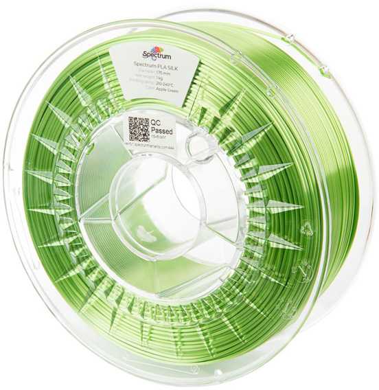 Spectrum Filament Spectrum Apple Žalias PLA SILK 1,75 mm 1kg