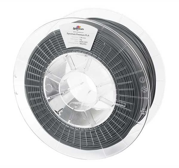 Spektro grupė SPECTRUMG 5903175657893 Filamentas SPECTRUM / PLA / DARK Pilkas / 1,75 mm / 1kg