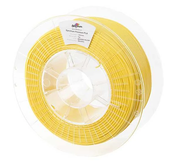 Spektro grupė SPECTRUMG 5903175657190 Filamentas SPECTRUM / PLA / BAHAMA Geltonas / 1,75 mm / 1kg