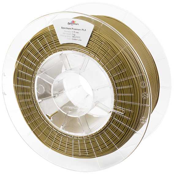 Spektro grupė SPECTRUMG 5903175657046 Filamentas SPECTRUM / PLA / GOLDEN LINE / 1,75 mm / 1kg