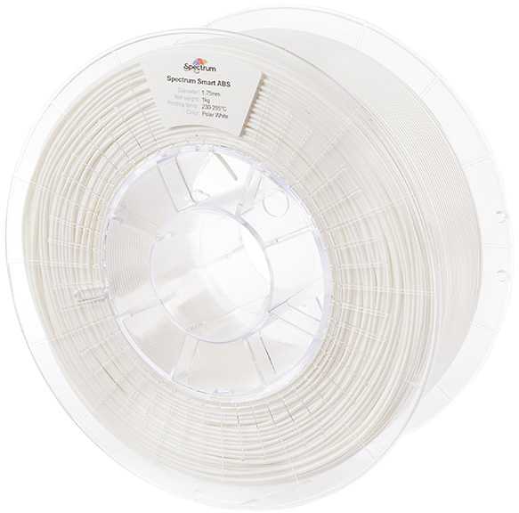Spektro grupė SPECTRUMG 5903175658173 Filamentas SPECTRUM / ABS SMART / Polar Baltas / 1,75 mm / 1kg