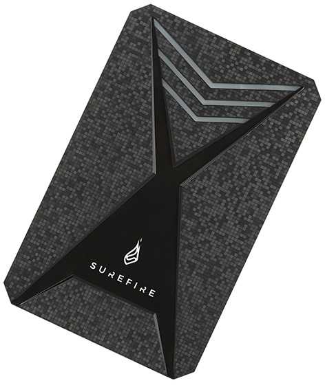 Išorinis kietasis diskas SSD „Surefire GX3 Gaming“, 53684, 1000 GB, juodas, 2,5 colio, USB micro B