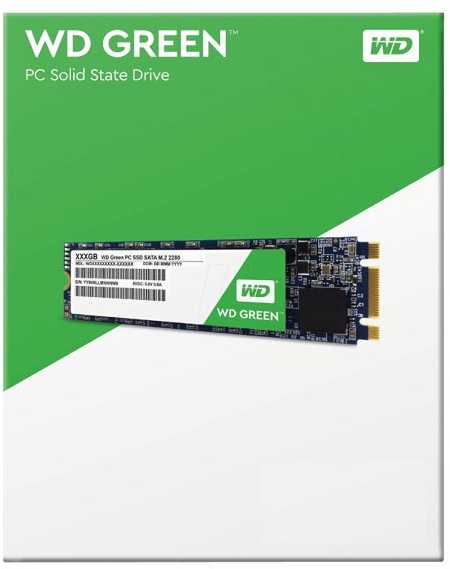 Western Digital SanDisk Drive WD Žalias WDS240G2G0B (240 GB , M.2, SATA III)