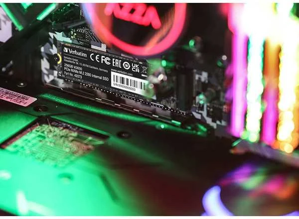 Verbatim Vi3000 256 GB, SSD - PCIe 3.0 x4, NVMe, M.2 2280