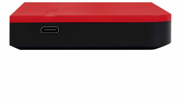 Kietasis diskas SSD Zewnętrzny Surefire Pyrodrive, 53693, 1000GB, Raudonas, 2.5", USB 3.2 GEN 1