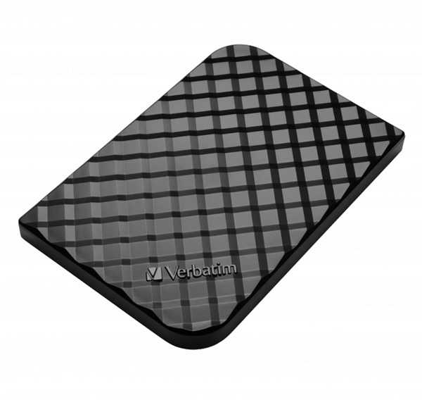 Kietasis diskas SSD Zewnętrzny Verbatim Store N Go, 53230, 1000GB, juoda, USB-A/Micro-B, su adapterem USB-A na USB-C(TM), 2.5", USB-C, 1TB