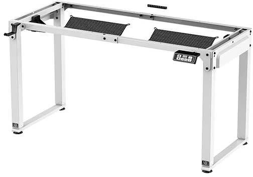 „Ultradesk UPLIFT FRAME“ rėmas / stalo pagrindas su elektriniu reguliavimu ir 90 kg keliamąja galia, balta