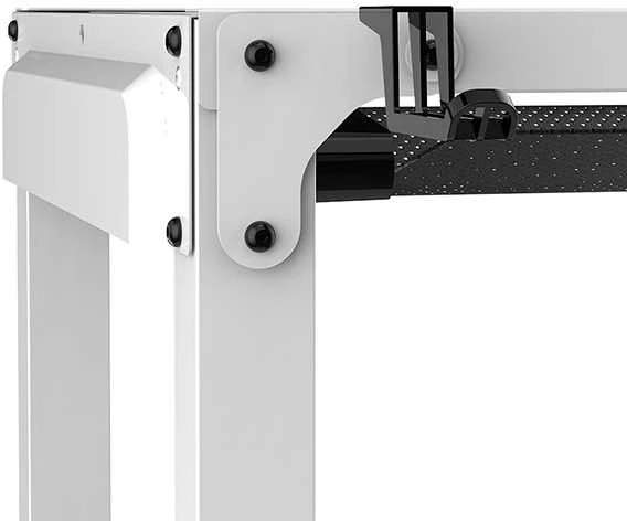 „Ultradesk UPLIFT FRAME“ rėmas / stalo pagrindas su elektriniu reguliavimu ir 90 kg keliamąja galia, balta