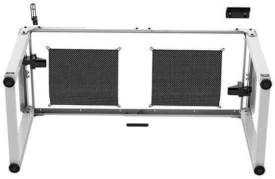 „Ultradesk UPLIFT FRAME“ rėmas / stalo pagrindas su elektriniu reguliavimu ir 90 kg keliamąja galia, balta
