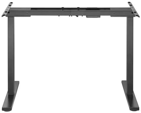 Powerton Desk rėmas/pagrindas, elektra reguliuojamas, tarpų reguliavimas 500mm, apsaugos nuo susidūrimo sistema, juoda, keliamoji galia 100 kg, Powerton