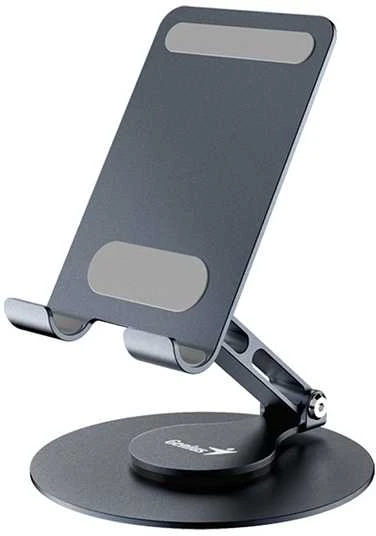 Stojak Genius G-Stand M100, juoda, aliuminio / silikon, na telefon lub tablet