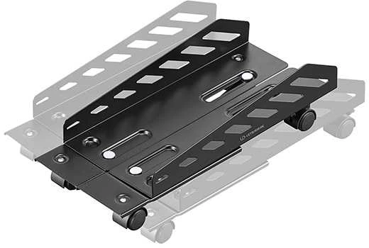 Ultradesk CRITTER kompiuterio korpuso stovas, juodas