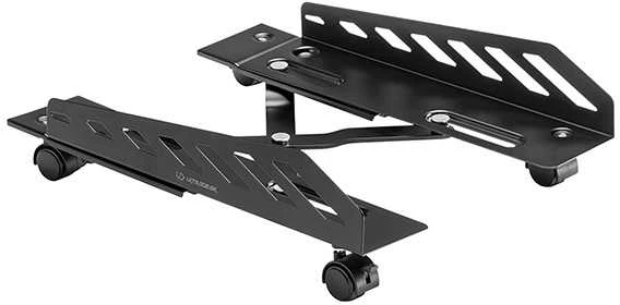 Ultradesk CRITTER kompiuterio korpuso stovas, juodas