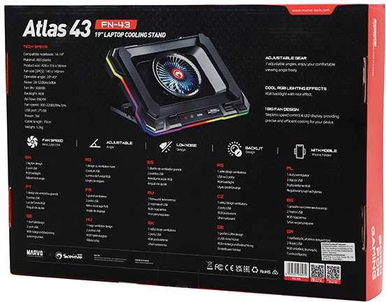 NB padas su auš.Marvo Atlas 43 FN-43 RGB