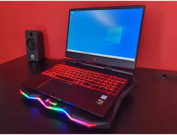 Nešiojamo kompiuterio aušintuvas Marvo FN-40 17" RGB