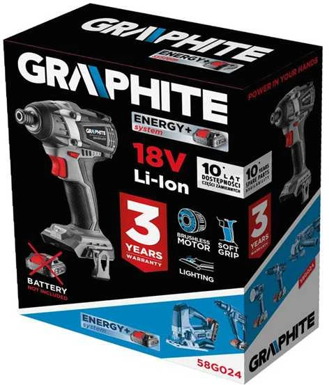 Graphite Grafitinis atsuktuvas 58G024 18V smūginis