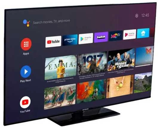 Televizorius ORAVA LT-ANDR43 43" FULL HD ANDROID SMART, LED