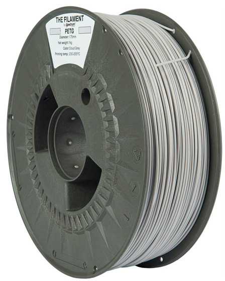 Spectrum The Filament PETG gija 1000 g, debesų pilka