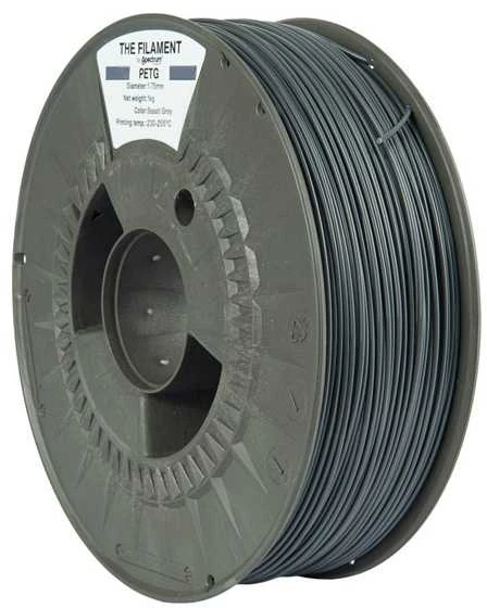 Spectrum PETG 1000g basalt pilkos spalvos siūlų ritė