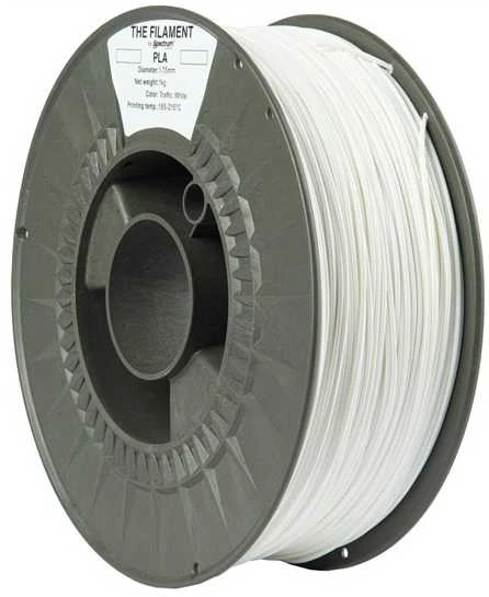 Spectrum PLA gija, balta 1kg ritė