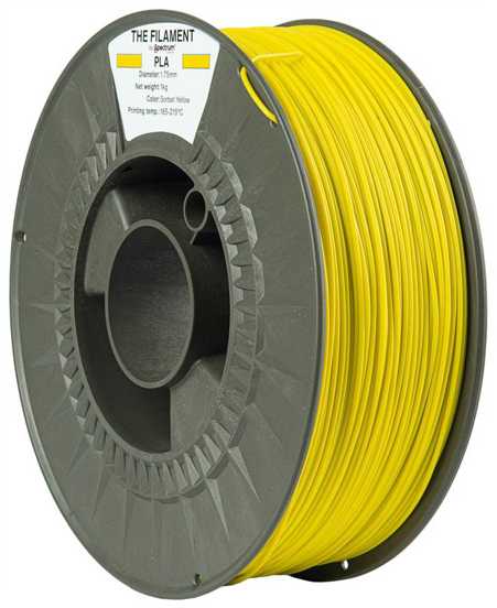 „Spectrum The Filament“ gijos PLA 1000 g, šerbeto geltona, EOL