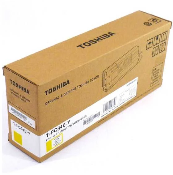 Toneris Toshiba T-FC34E Geltonasis originalas (6A000001525)