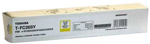Toshiba T-FC26SY6K (6B000000569), geltona kasetė