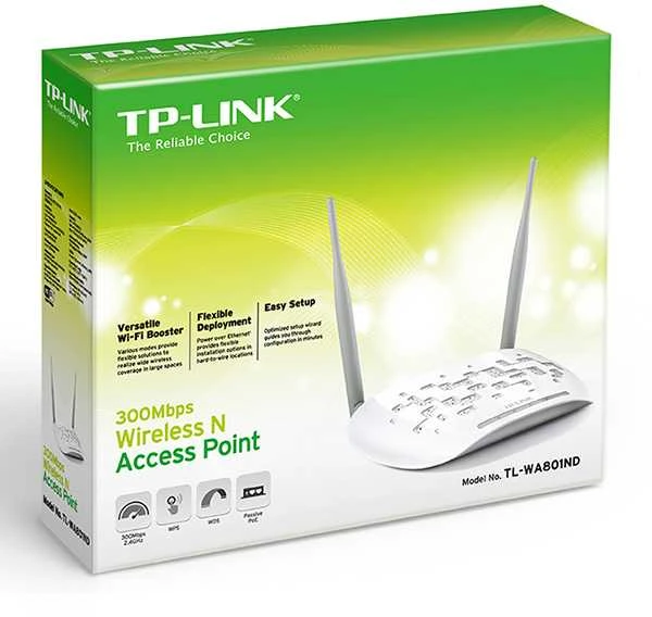 TP-Link Maršrutizatorius TL-WA801N, Baltas
